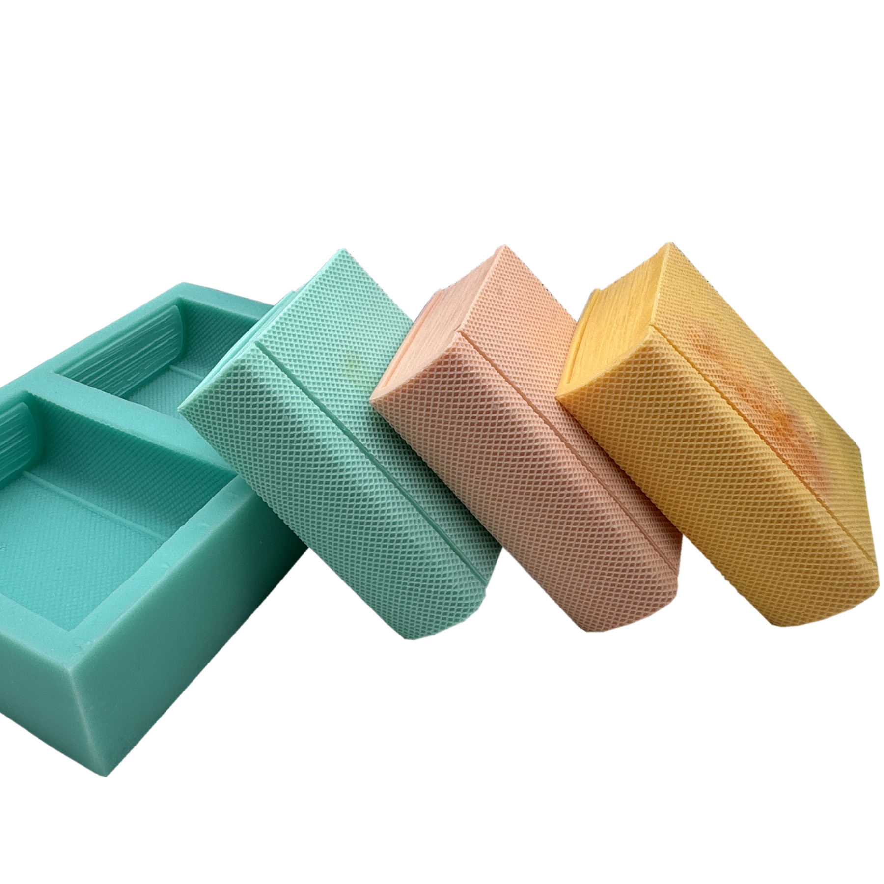 Soap Making Accessories - اثنين من قوالب الصابون سيليكون الكتاب