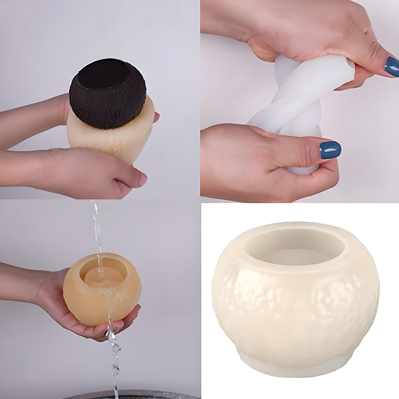 Melt Pour Soap Base - ثلاثية الأبعاد محاكاة جوز الهند قالب