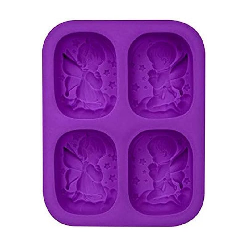 Soap Making Homemade - قالب صابون ثلاثي الأبعاد بتصميم ملاك