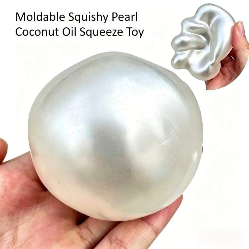 Coconut Oil Refined - لعبة ضغط قابلة للتشكيل بزيت جوز