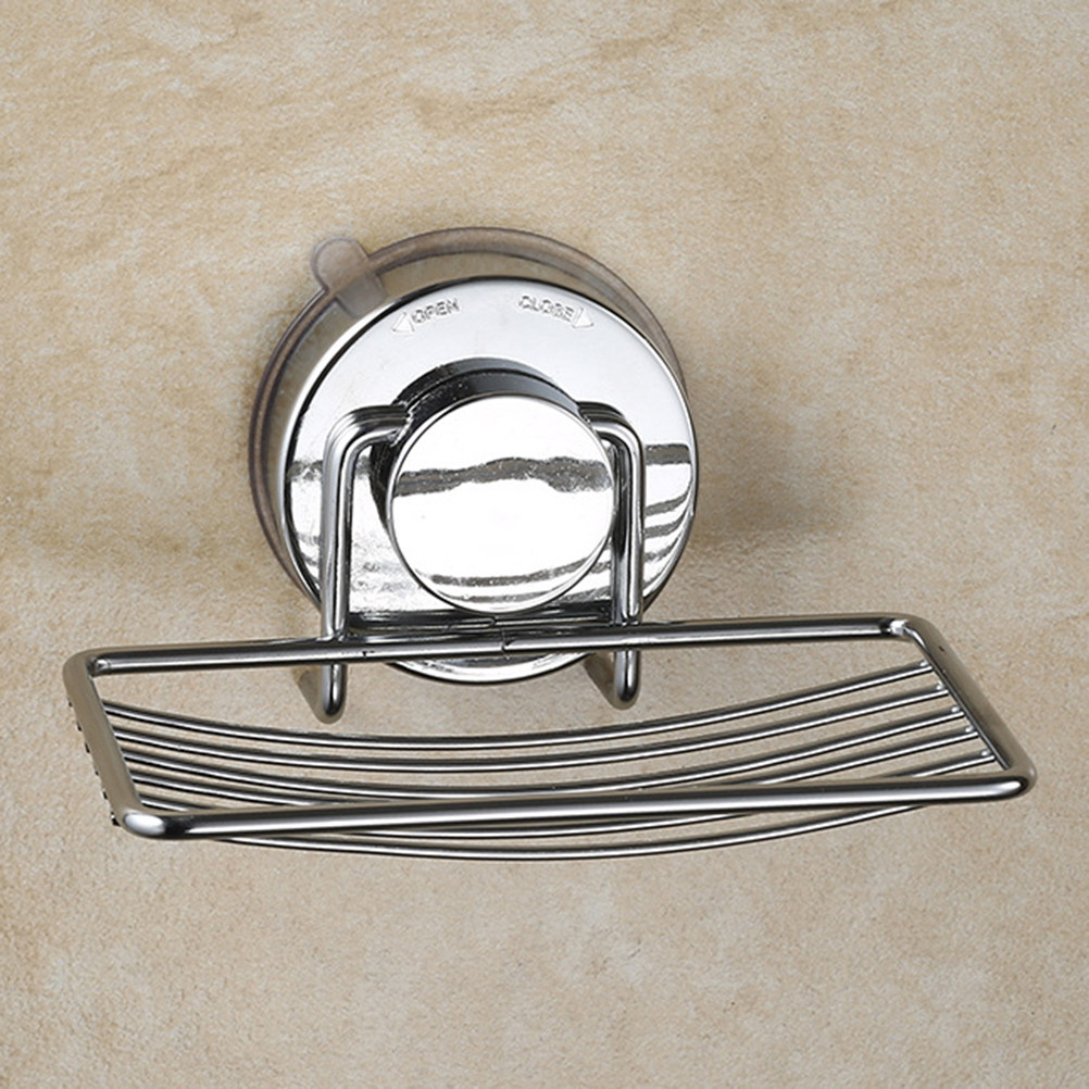 حامل صابون لاصق بدون ثقب مع رف - مراجعة Soap Dish Draining وسعره