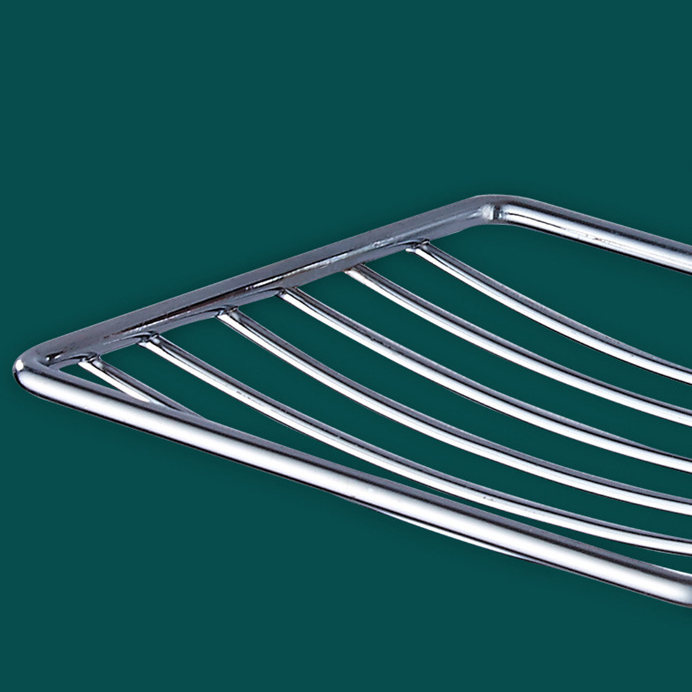 حامل صابون لاصق بدون ثقب مع رف - مراجعة Soap Dish Draining وسعره