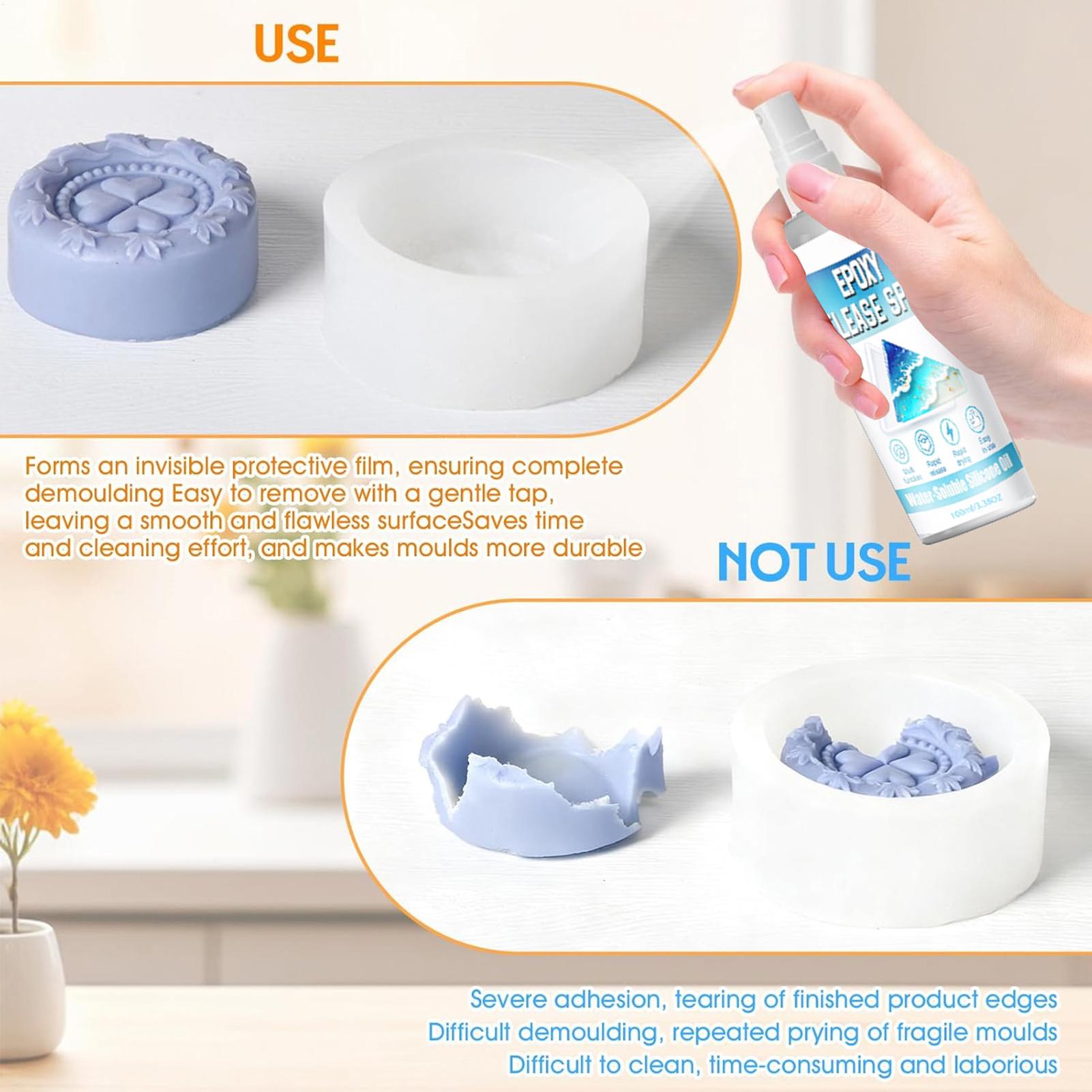 رذاذ سيليكون للقوالب، رذاذ إيب - مراجعة Soap Making Guide وسعره