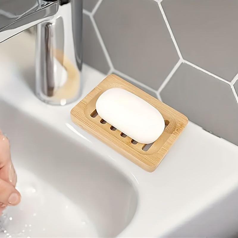 علبة الخيزران خشبية منع العفن  - مراجعة Soap Dish Draining وسعره