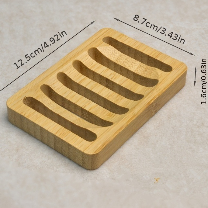 علبة الخيزران خشبية منع العفن  - مراجعة Soap Dish Draining وسعره