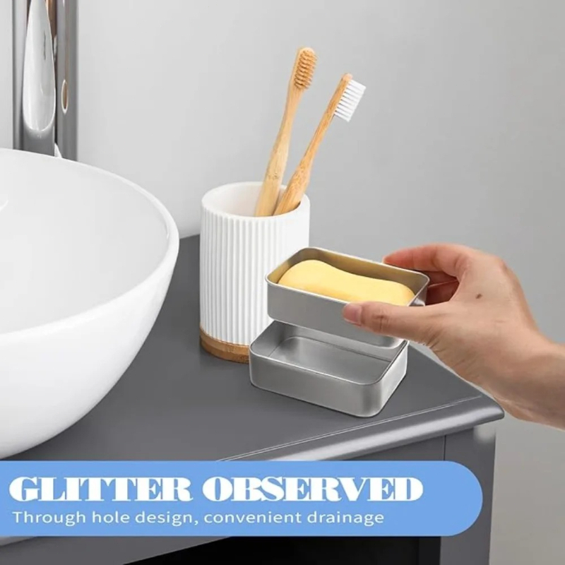 1 قطعة حامل صابون محمول من الأ - مراجعة Soap Dish Draining وسعره