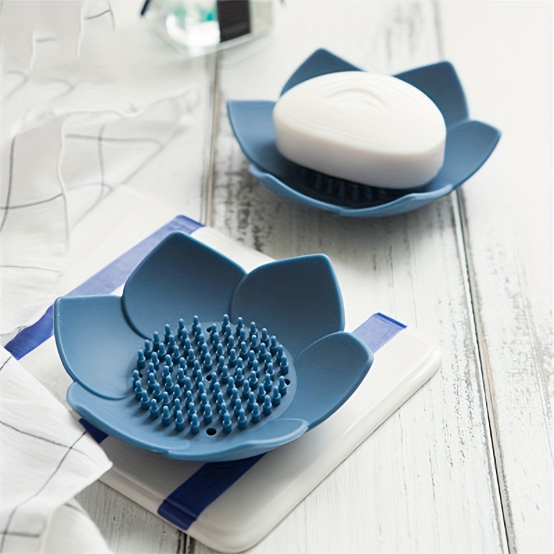 صندوق صابون على شكل لوتس من ال - مراجعة Soap Dish Draining وسعره
