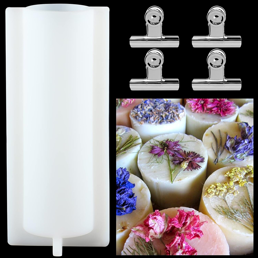 قالب صابون أسطواني كبير مع مشا - مراجعة Soap Making Accessories وسعره