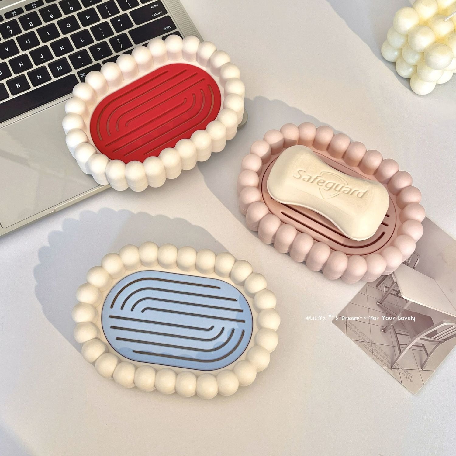 صندوق صابون للحمام، حامل صابون - مراجعة Soap Dish Draining وسعره