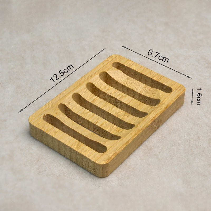 حامل صابون خشبي من الخيزران ال - مراجعة Soap Dish Draining وسعره