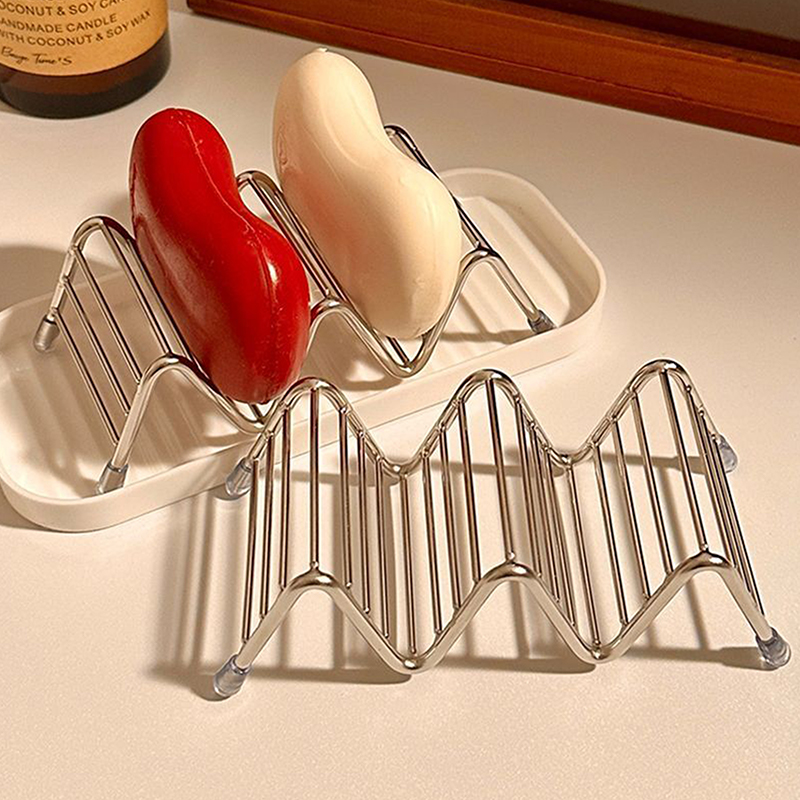 حامل صابون من الفولاذ المقاوم  - مراجعة Soap Dish Draining وسعره