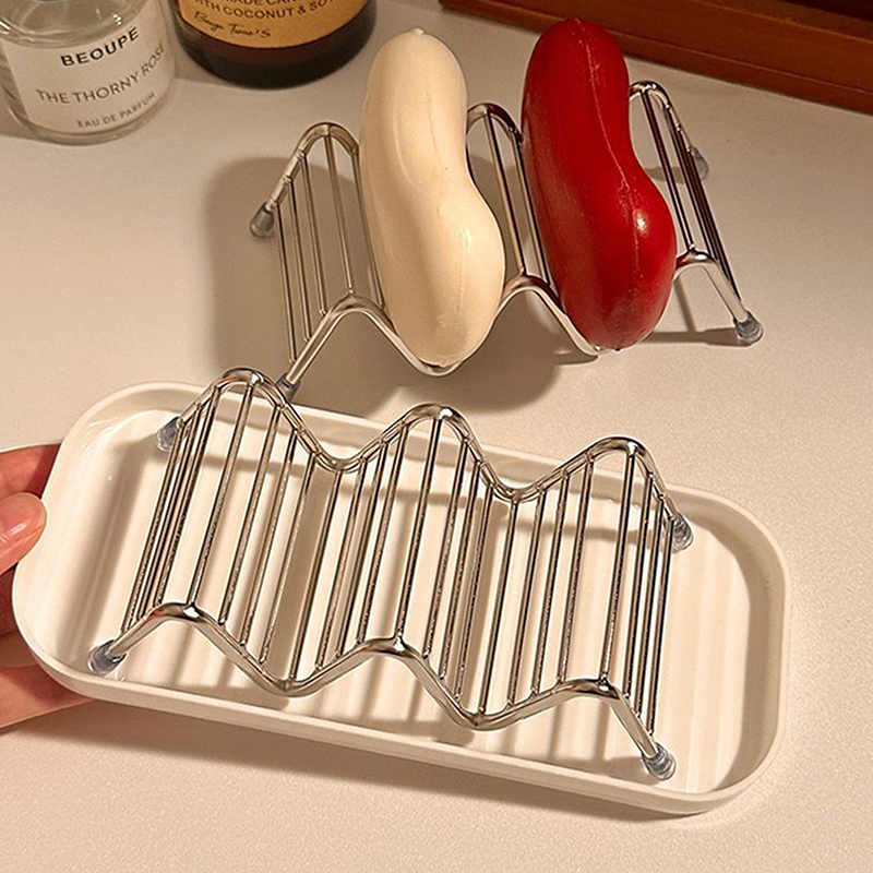 حامل صابون من الفولاذ المقاوم  - مراجعة Soap Dish Draining وسعره