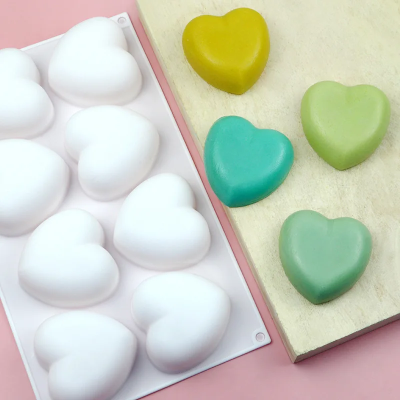 الحب القلب سيليكون قالب الصابو - مراجعة Soap Making Items وسعره