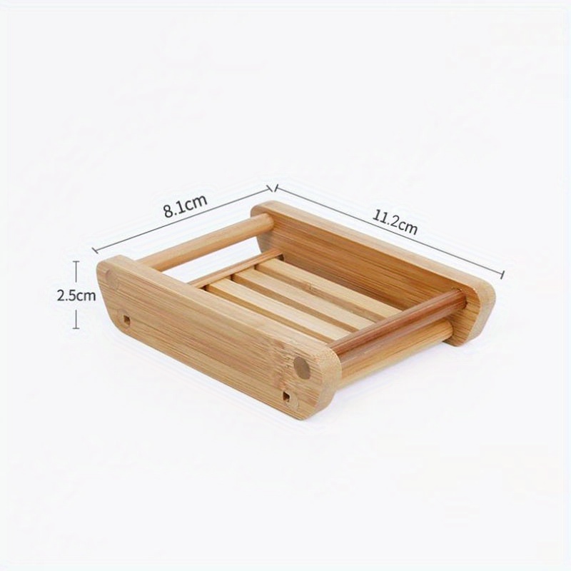 صندوق صابون من الخيزران، حامل  - مراجعة Soap Dish Draining وسعره