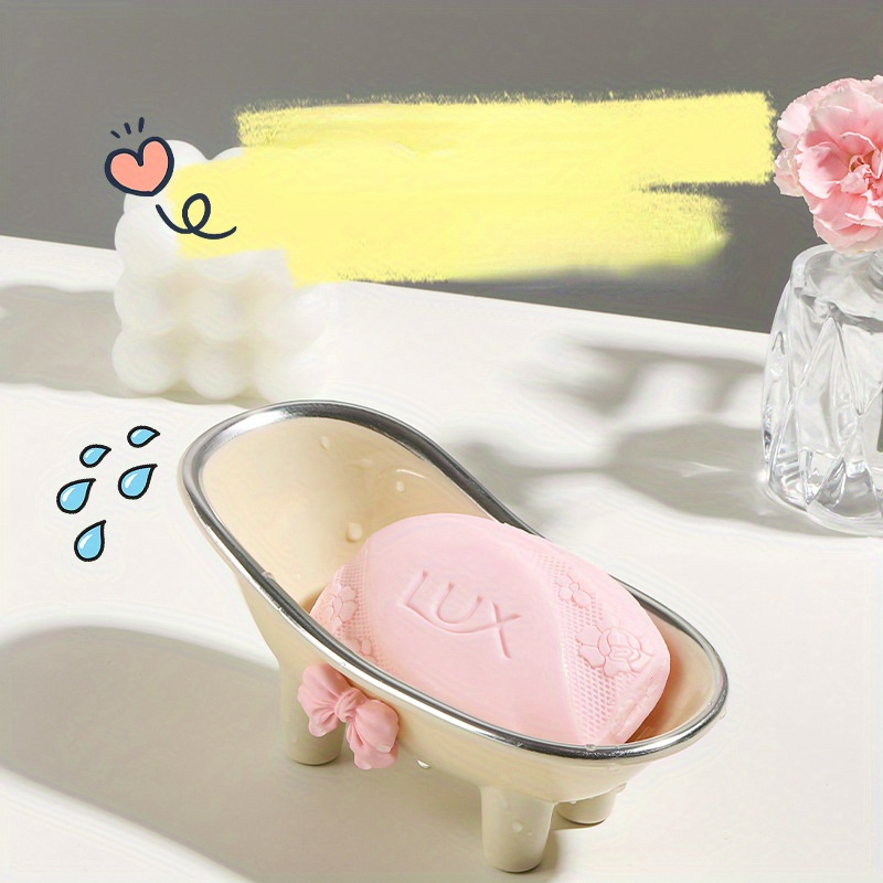 حامل صابون بلاستيكي لطيف للحما - مراجعة Soap Dish Draining وسعره
