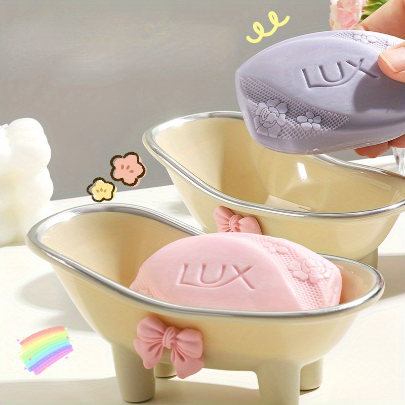 حامل صابون بلاستيكي لطيف للحما - مراجعة Soap Dish Draining وسعره