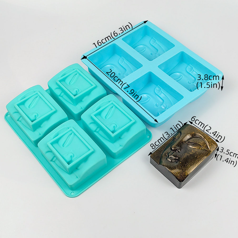 سيليكون بوذا صورة قالب الصابون - مراجعة Soap Making Items وسعره