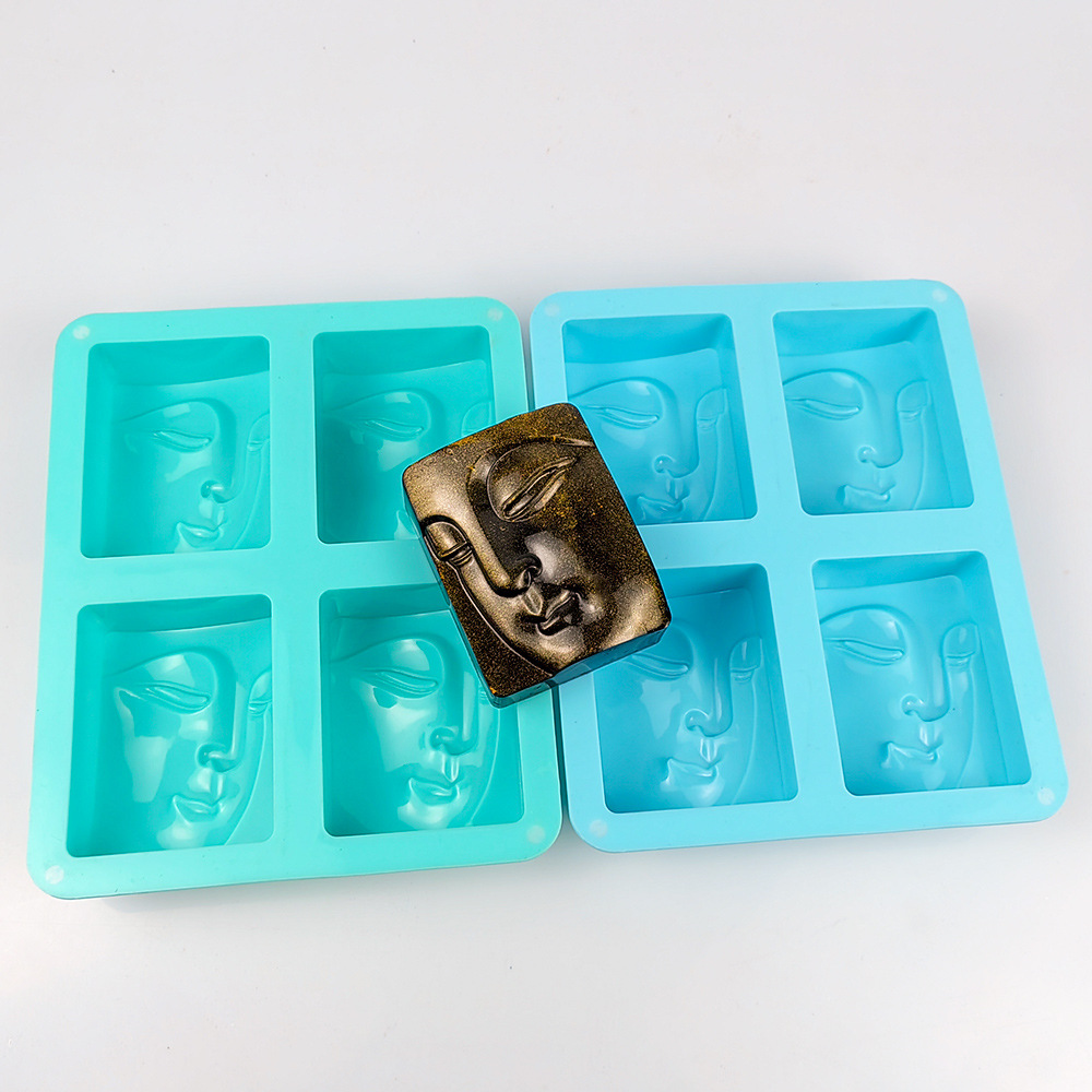 سيليكون بوذا صورة قالب الصابون - مراجعة Soap Making Items وسعره